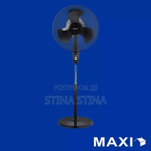 Maxi Standing Fan 18 Inch Black