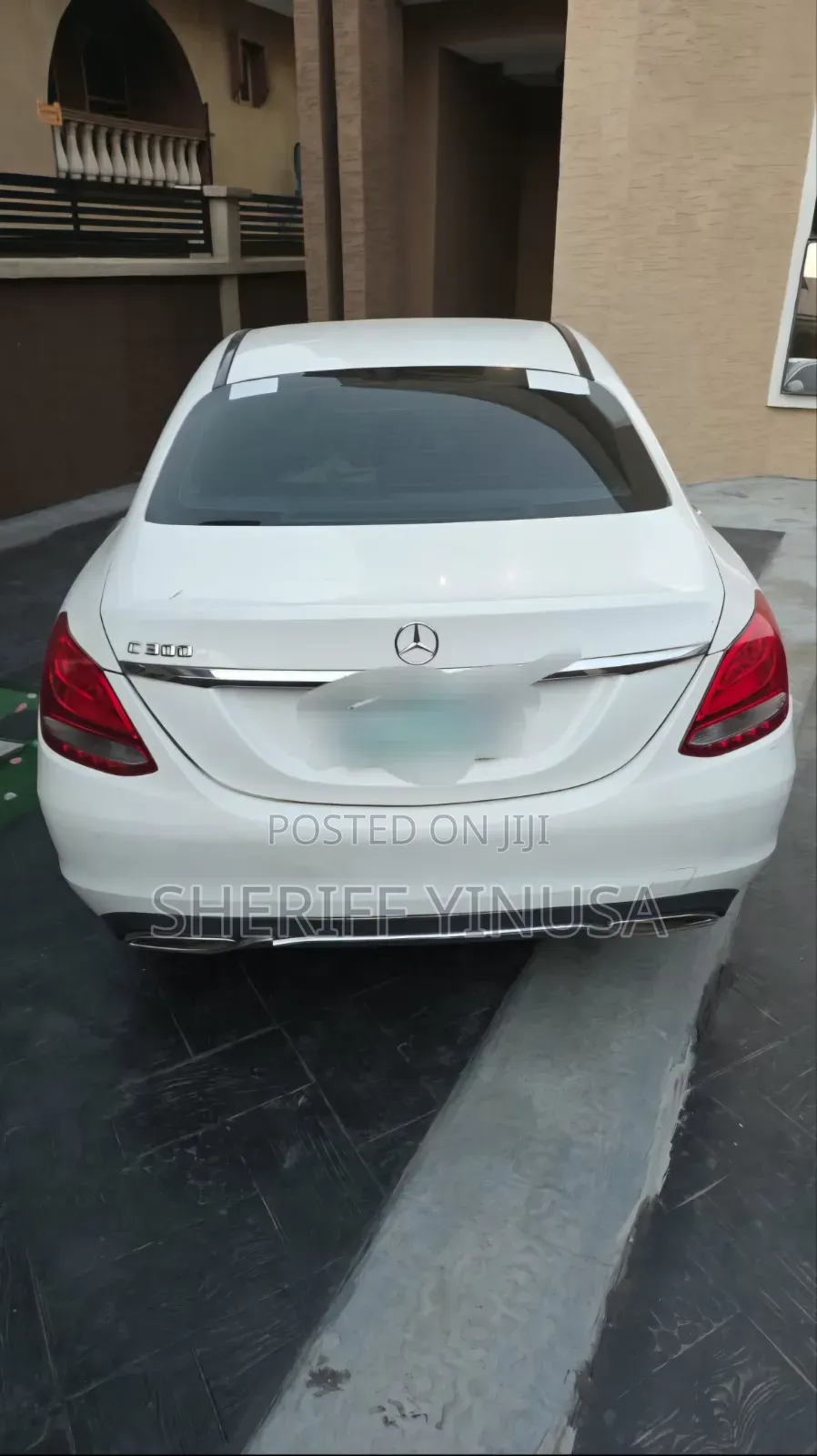 Mercedes-Benz C300 2015 White