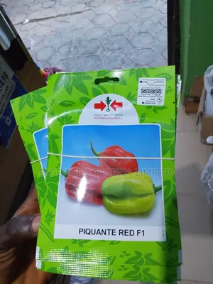 Piquante Red F1 Hot Pepper Red &Yellow