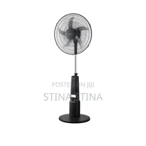 Maxi Standing Rechargeable Fan 18 Inch Black