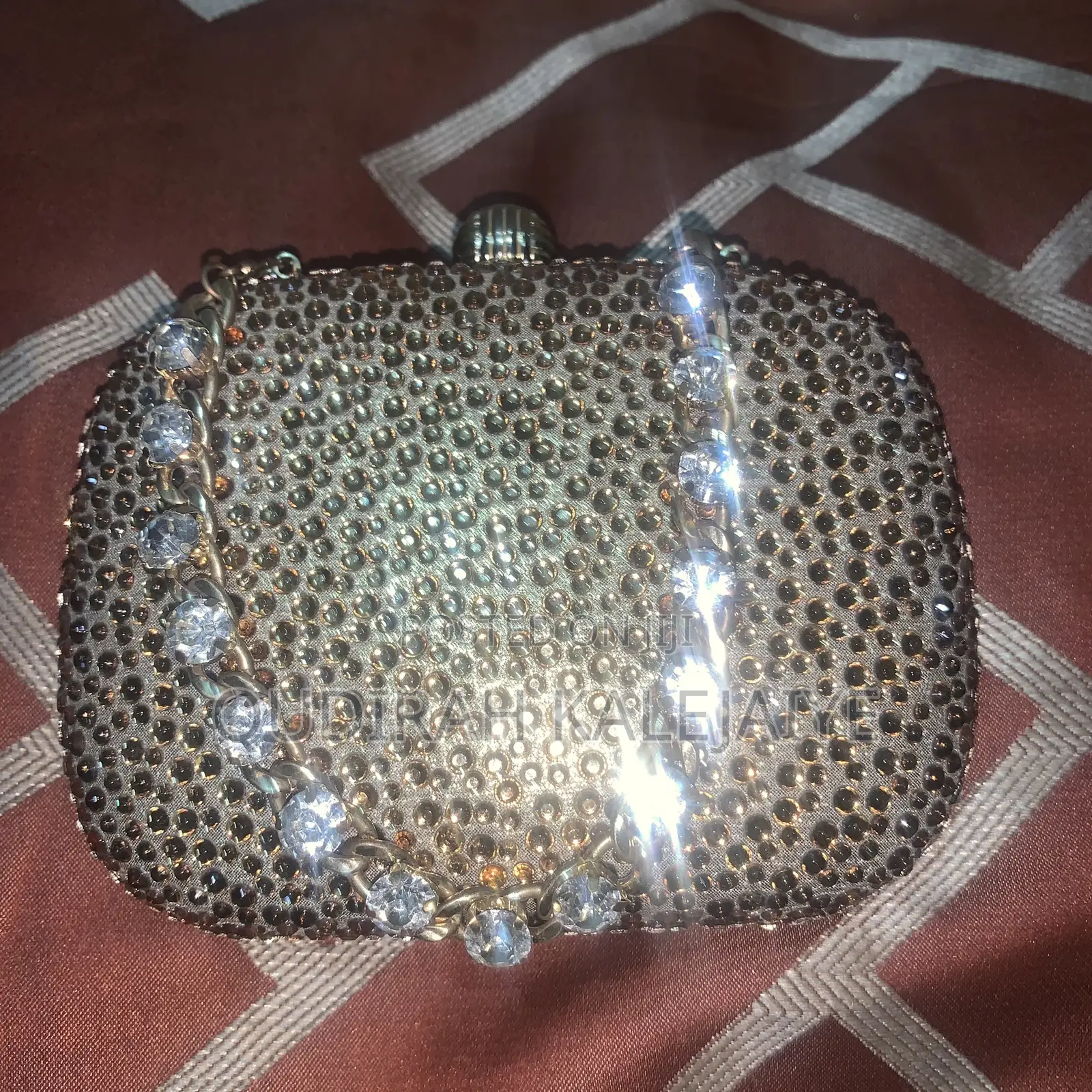 Golden Clutch Purse