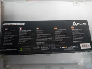 KLIM Chroma Quiet Keyboard, Wireless Gaming, Chromatic RGB Lighting