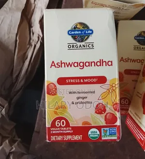 Garden of Life Organic Ashwagandha With Probiotics & Ginger,