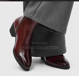 Original Leather Ankle Shoe for Men