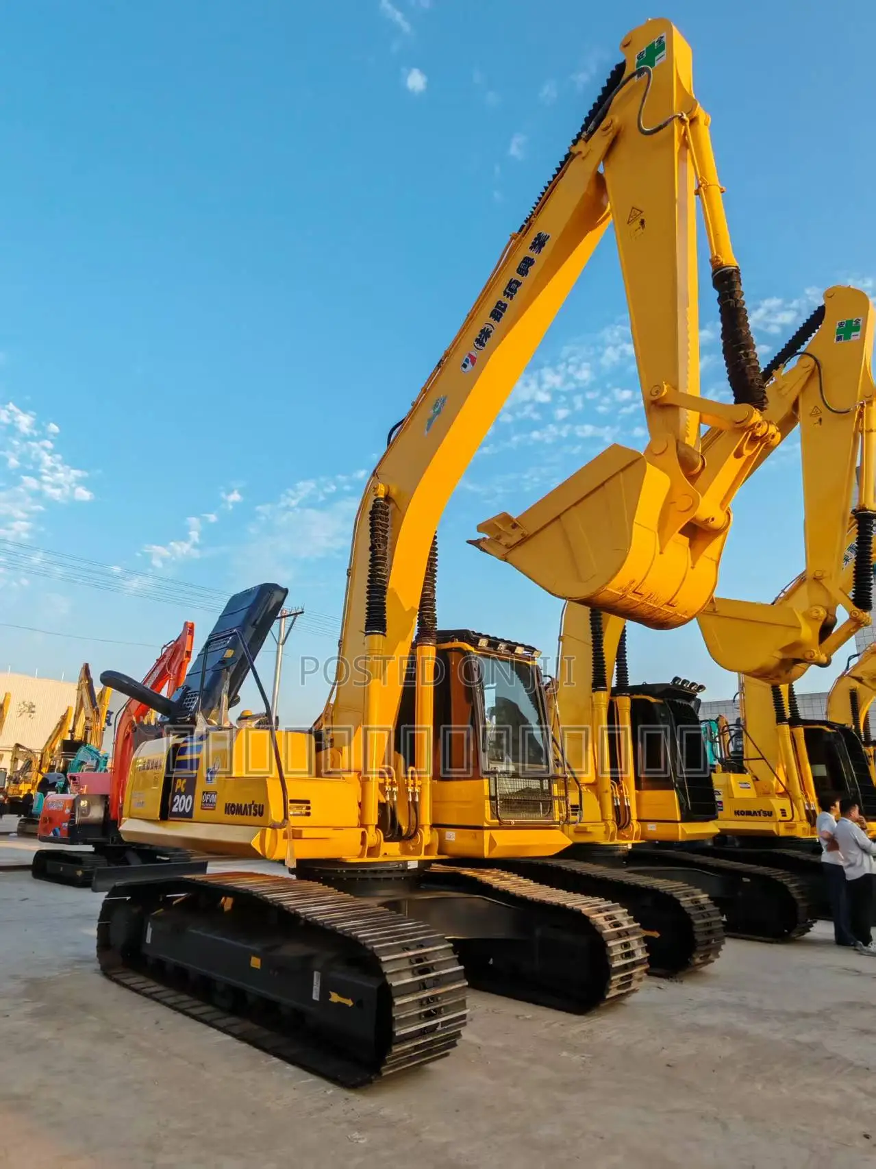 Used Good Condition Komatsu PC 200