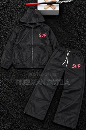 Zip-Up Track Jacket