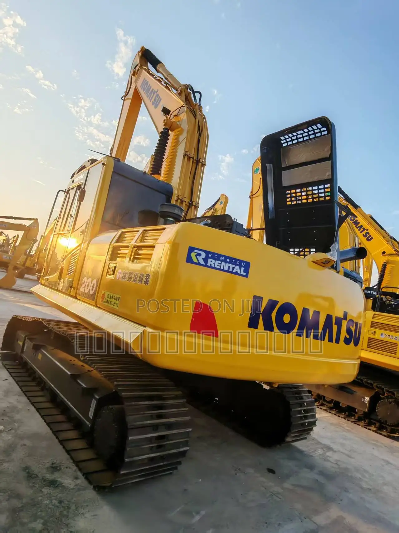 Used Good Condition Komatsu PC 200