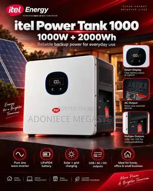 New Itel Power Tank 1000watt Output