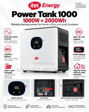 New Itel Power Tank 1000watt Output