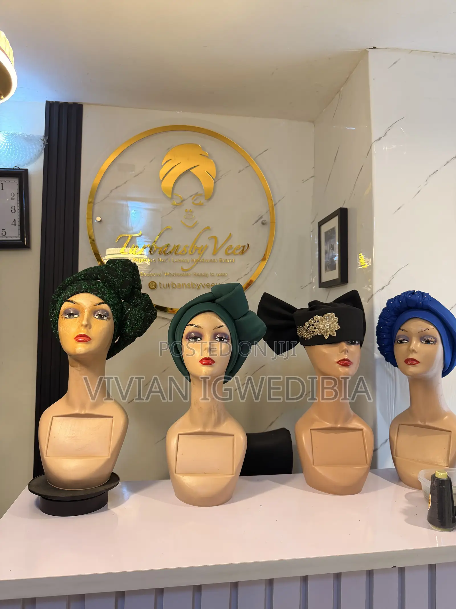 TURBANS (Headpiece) by Veev