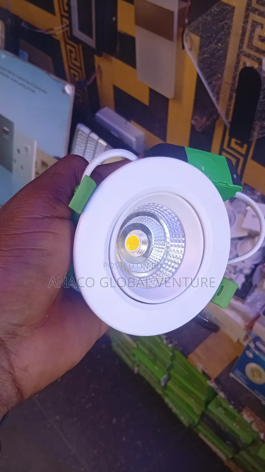 7w Recess Light for Pop Warm White Light