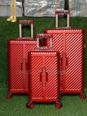 3pieces Hardside Rolling Unbreakable Rubber Luggage