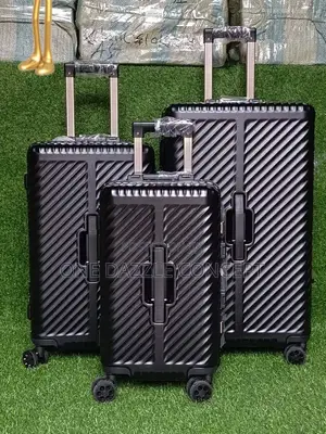 3pieces Hardside Rolling Unbreakable Rubber Luggage