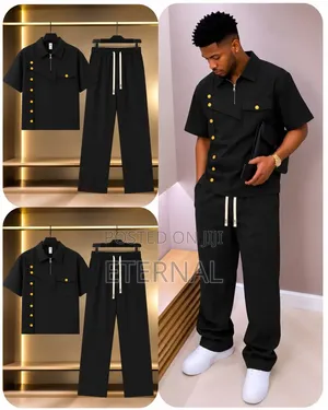 Modern Men's Two Piece Set