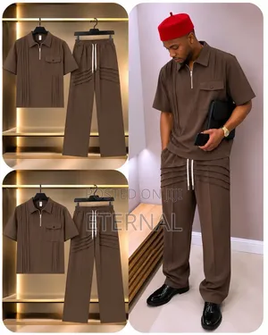 Modern Men's Two Piece Set