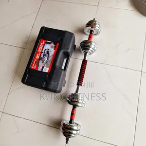 30kg Dumbbell & Barbell Set
