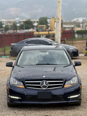 Mercedes-Benz C300 Sport 4Matic Sedan AWD (3.5L 6cyl 7A) 2014 Blue