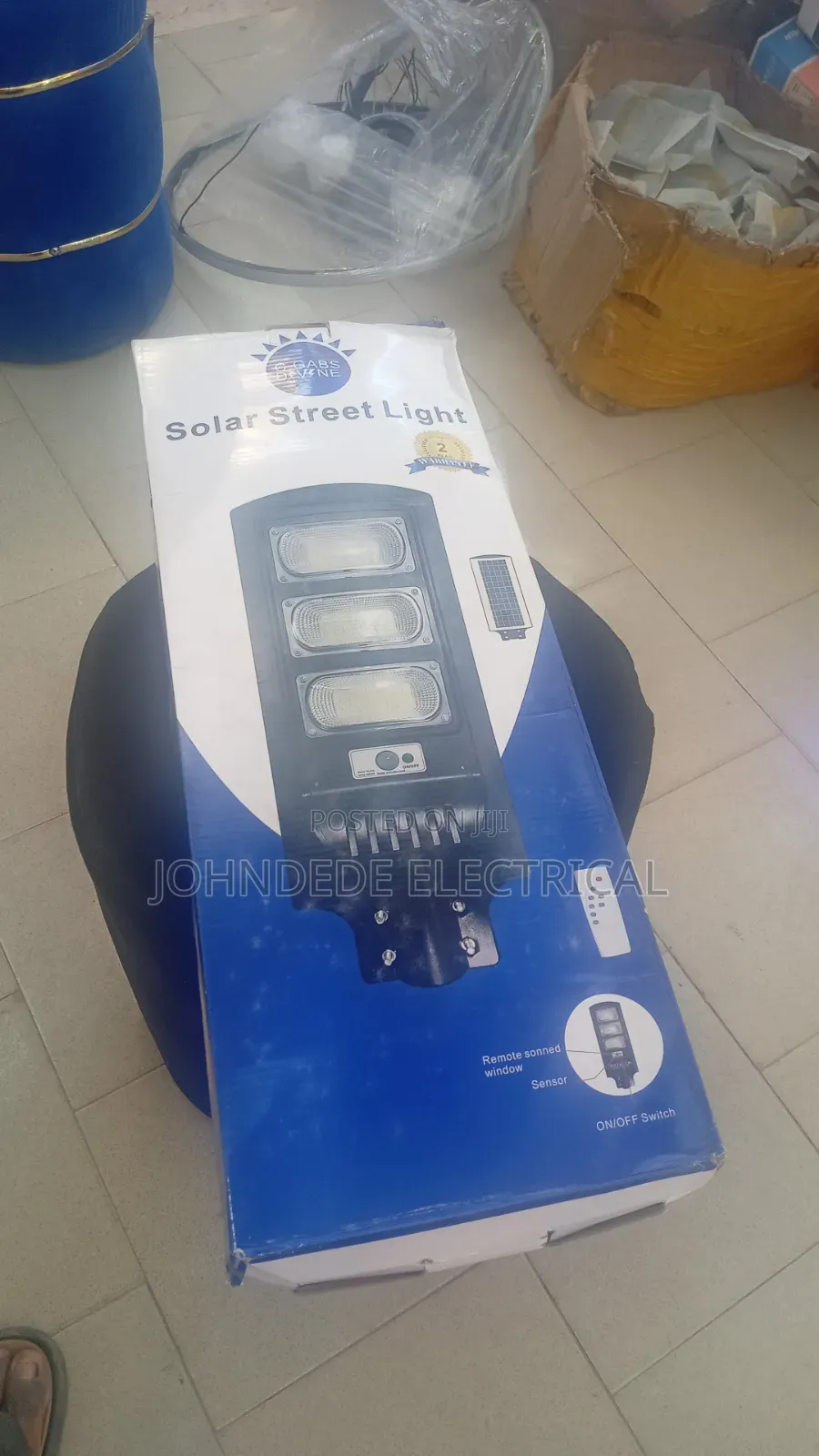 6eyes Solar Street Light With Motion Sensor Very Bright