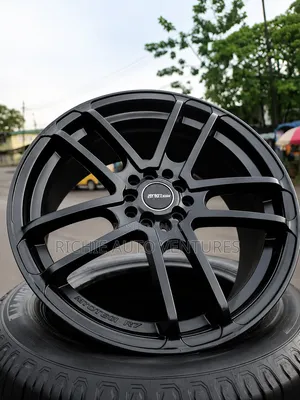 Mattblack 18-Inch Sport Rim, for Corolla and Other Cars.