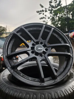 Mattblack 18-Inch Sport Rim, for Corolla and Other Cars.