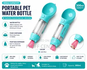 Pet Multifunctional Water Dispenser With Poop Bag(500ml)