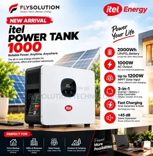Power Tank 1000 | 2000wh Lithium Battery 1000w AC Output IESS-1K20N