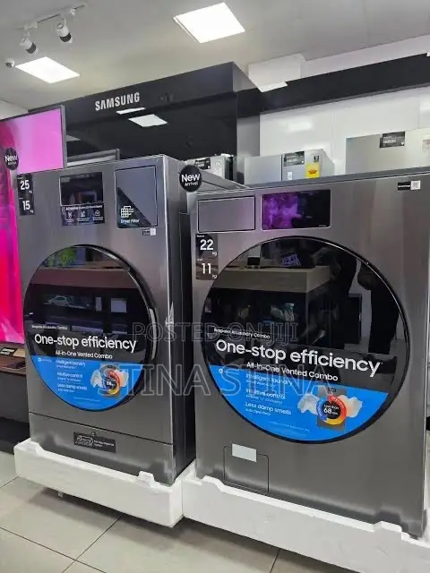 Samsung 25KG / 15KG Front Load Washer & Dryer