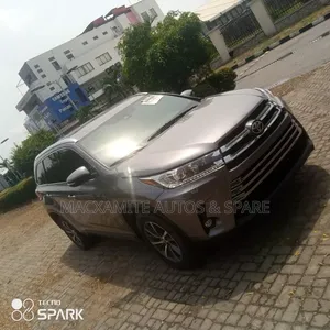Toyota Highlander XLE 4x4 V6 (3.5L 6cyl 8A) 2018 Gray