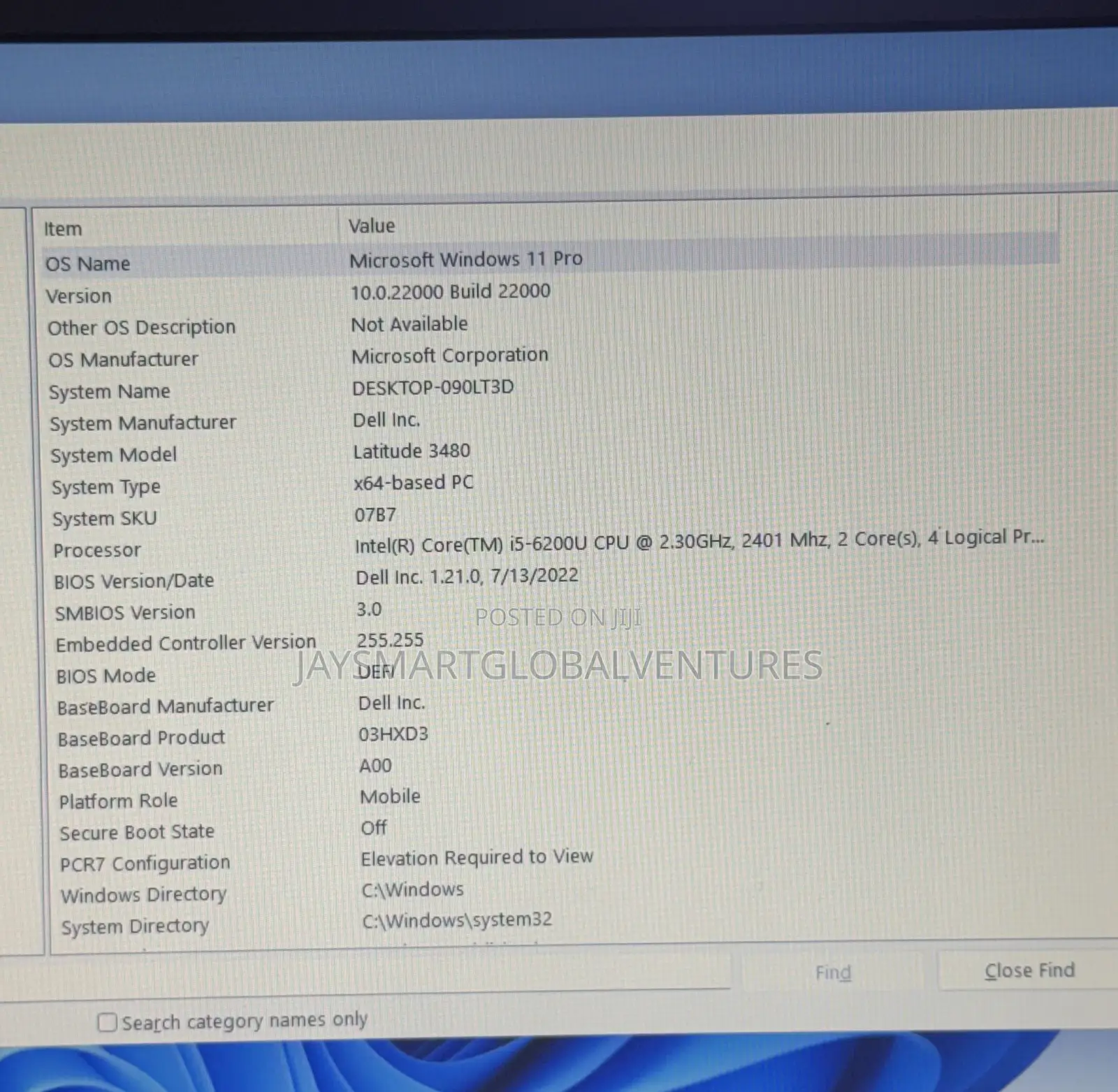 Laptop Dell Latitude 3480 8GB Intel Core i5 SSD 256GB