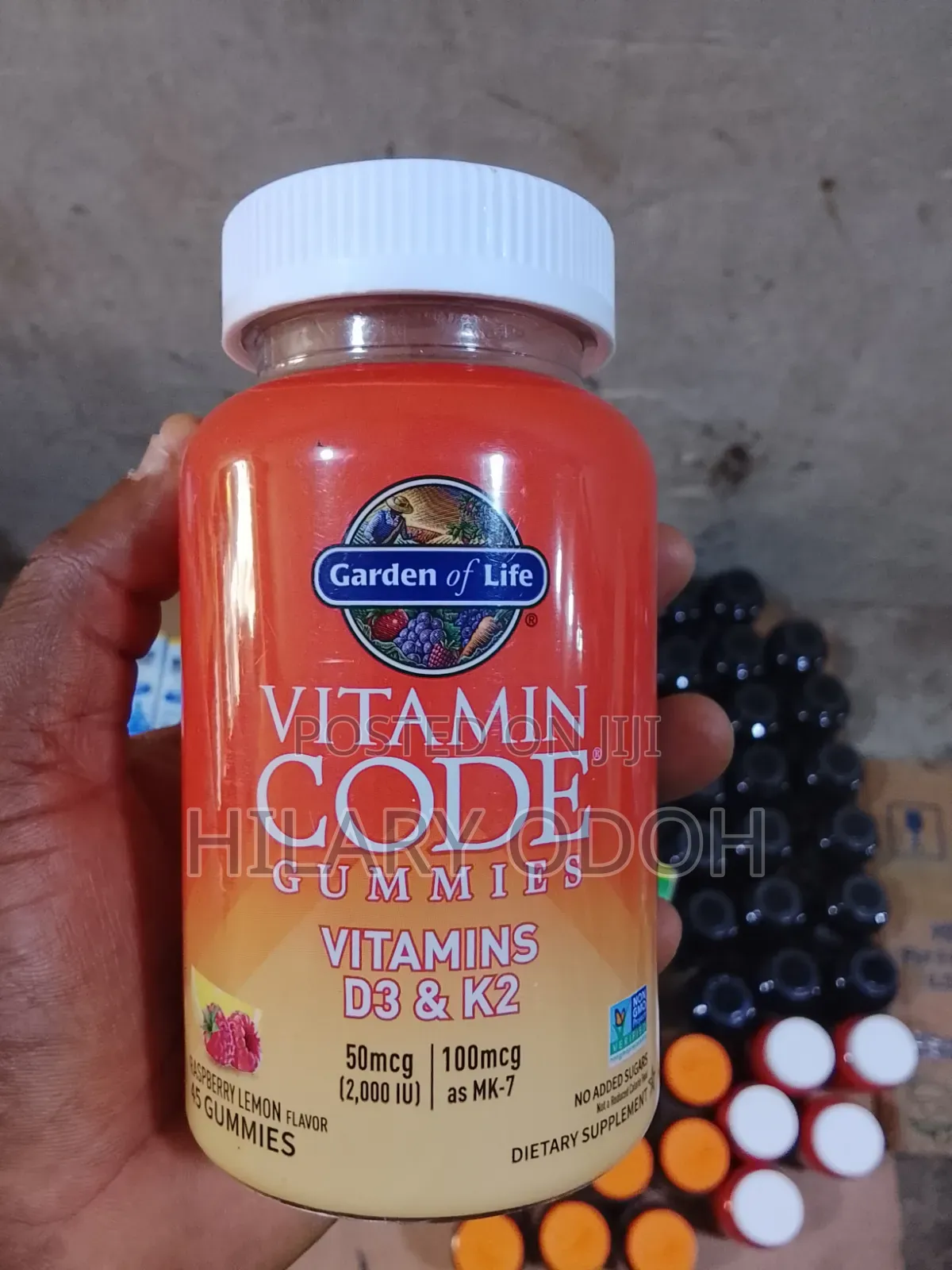 Garden of Life Vitamin Code D3 & K2,