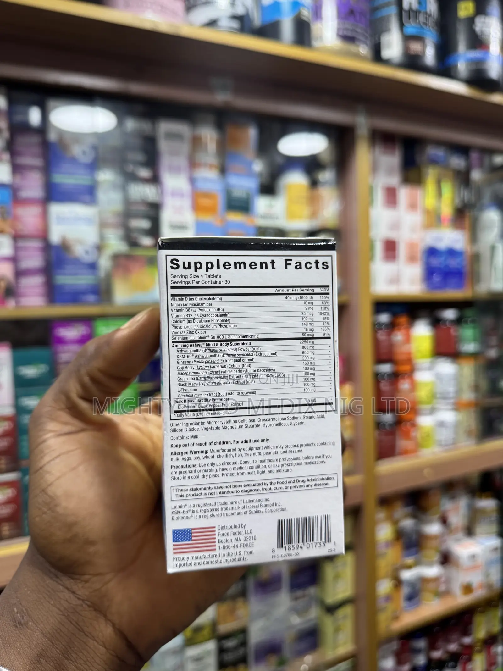 Force Factor Ashwagandha