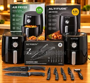 Usa Imported Airfryer and Kitchen Knife