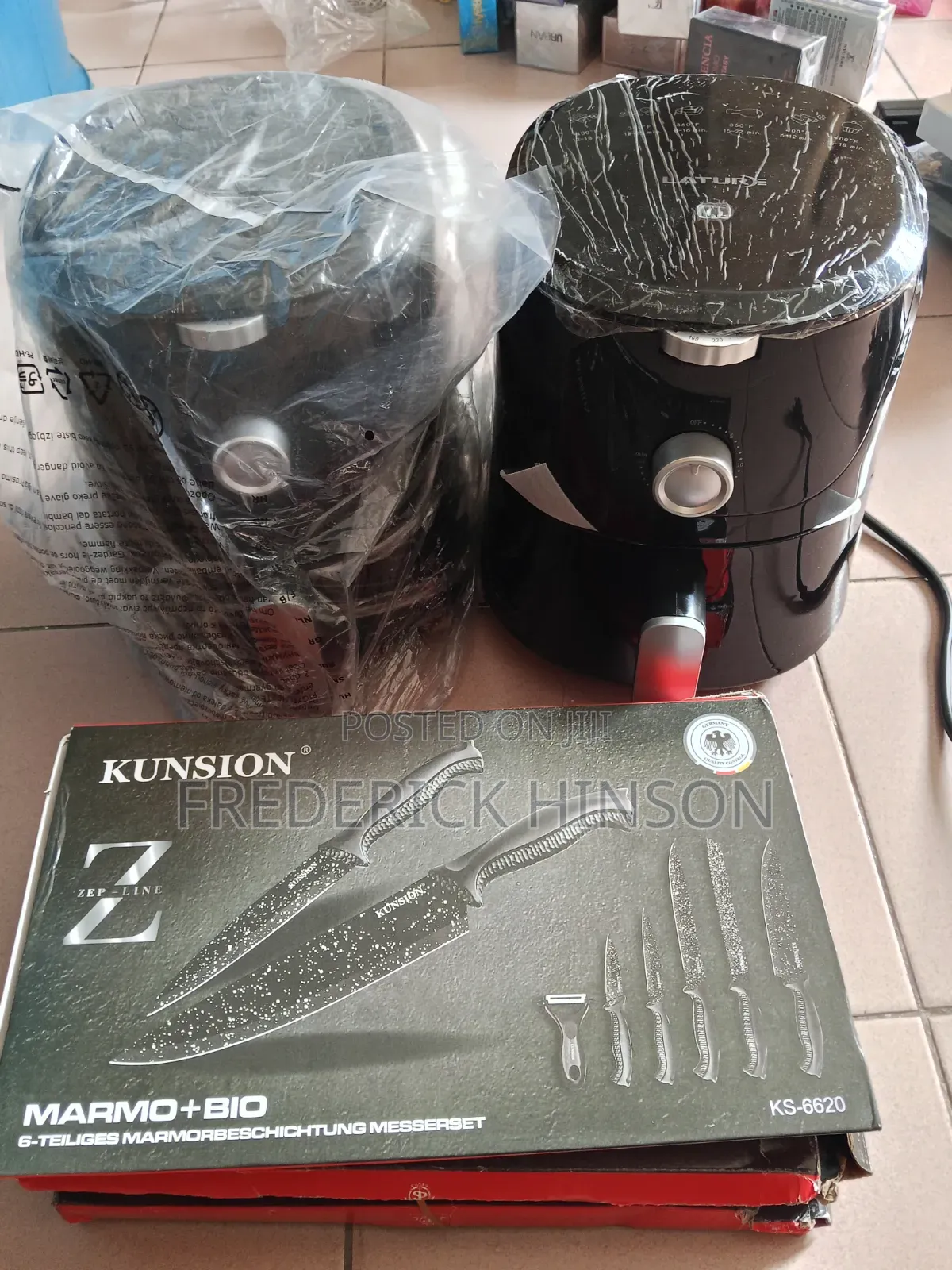 Usa Imported Airfryer and Kitchen Knife