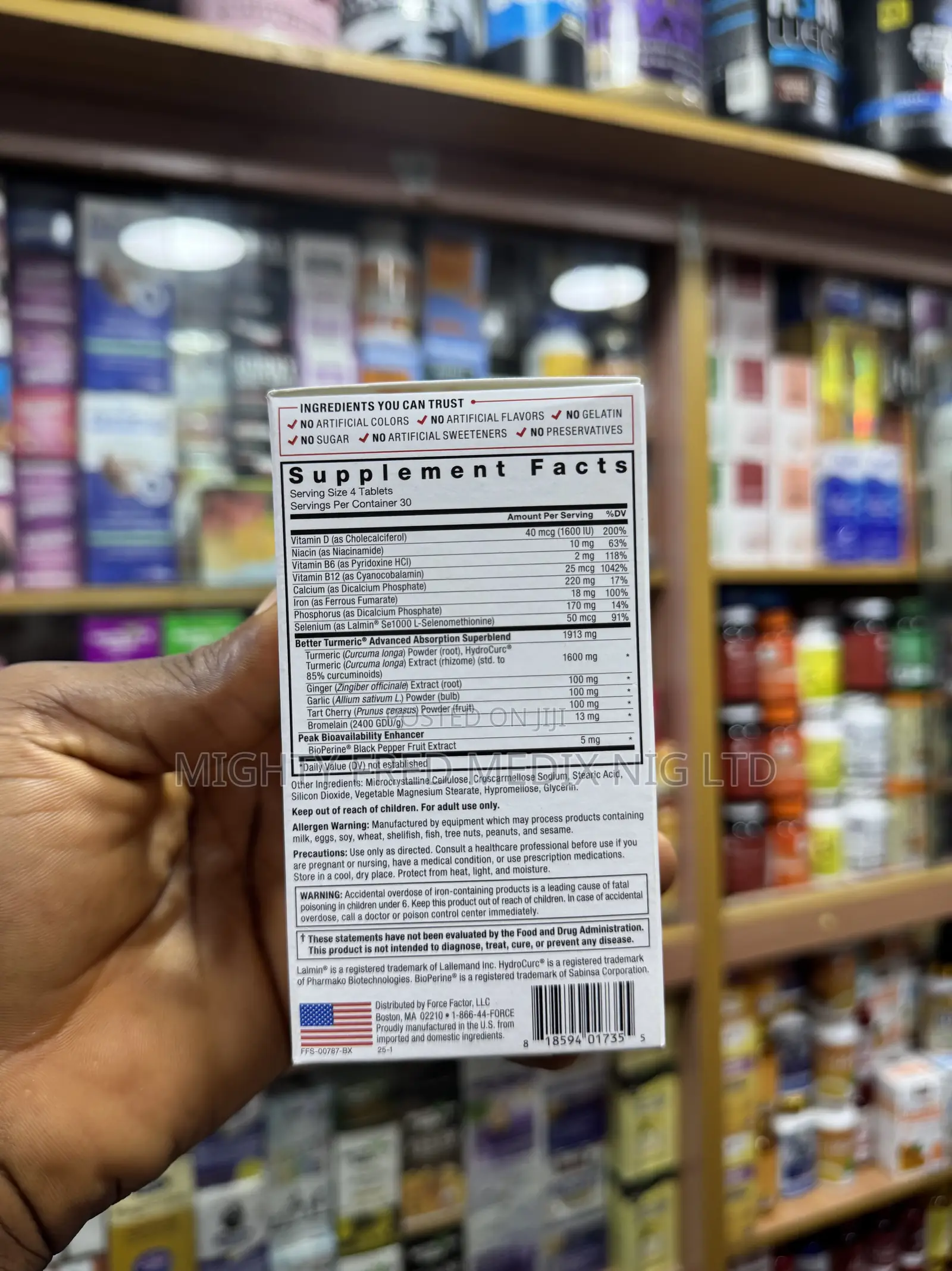 Force Factor Turmeric