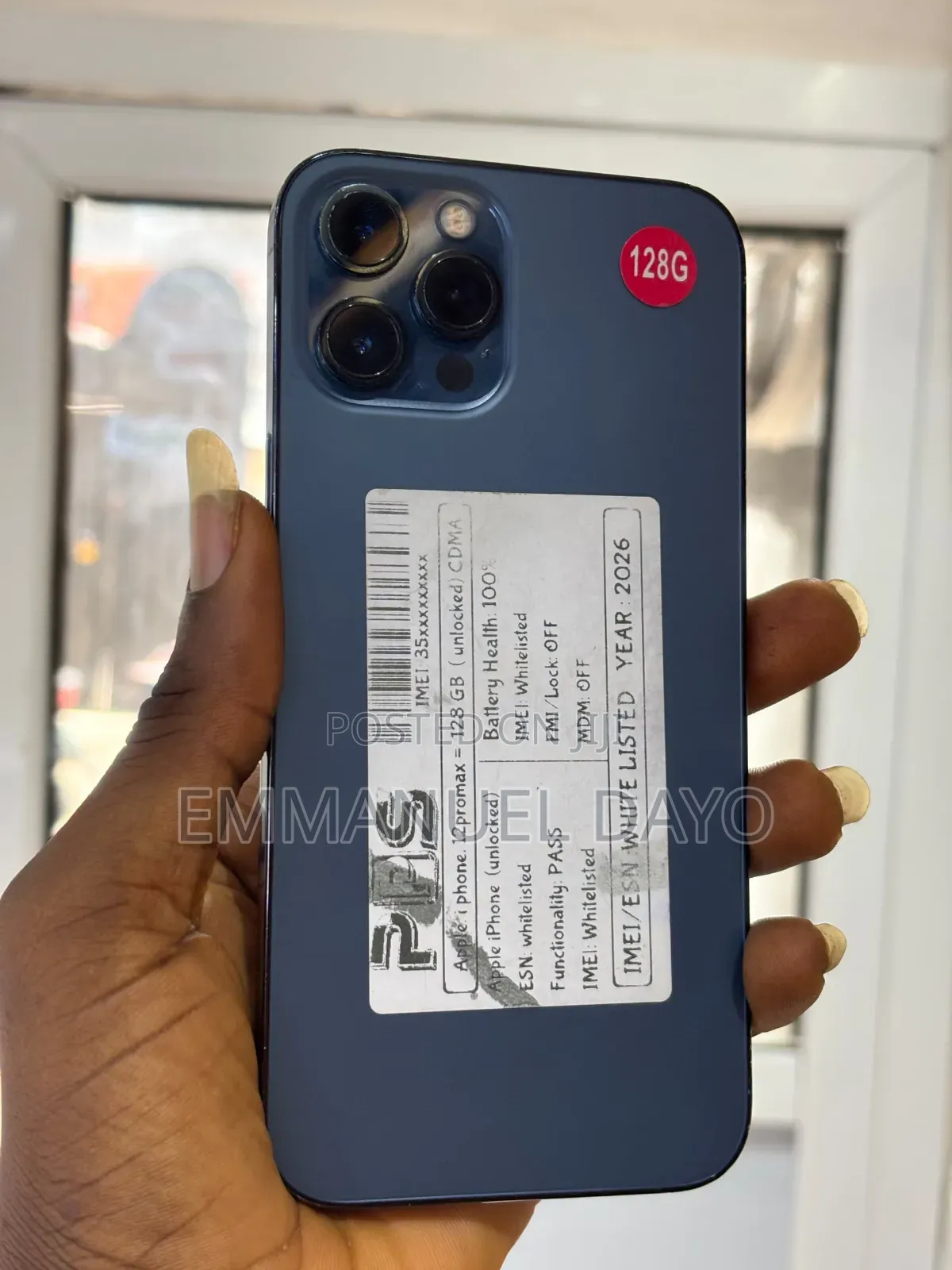 Apple iPhone 12 Pro Max 128 GB Blue