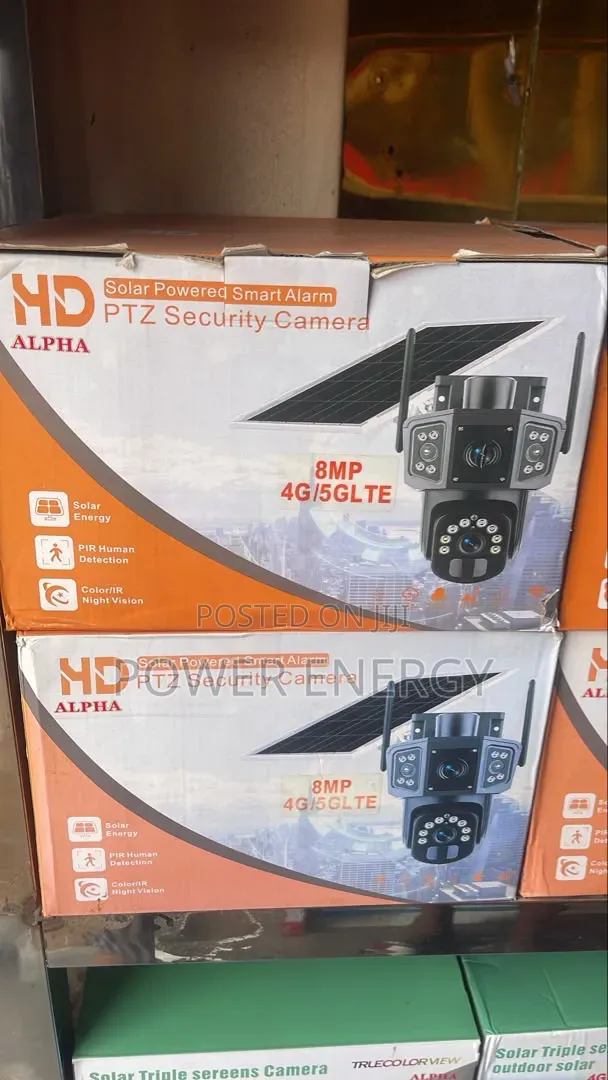 8mp 4g/5glte PTZ Security Camera