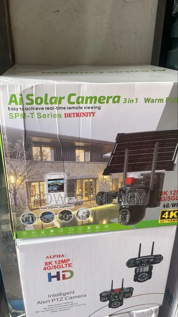 Intelligent PTZ Solar Camera 5G