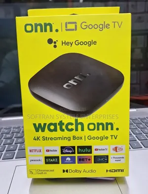 Onn. 4K Streaming Box | Google TV