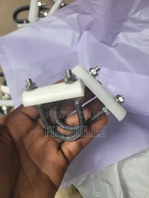 Original Stainless Rubber Coated U-Bolt Pipe Clamp With
HDPE Saddle-