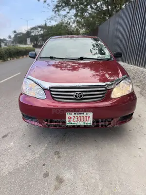 Toyota Corolla 2004 Red