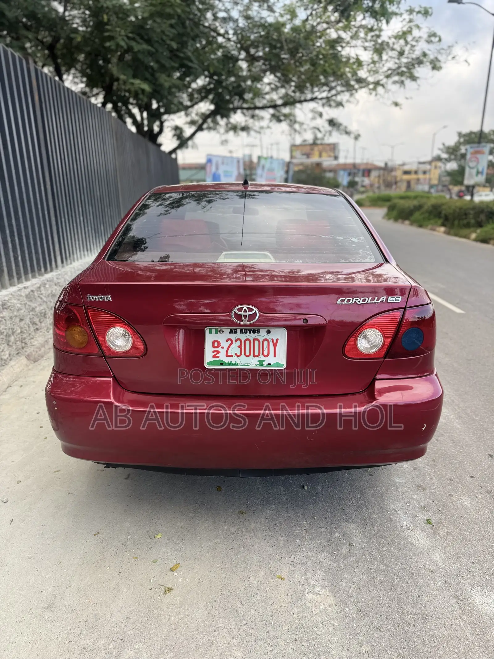 Toyota Corolla 2004 Red