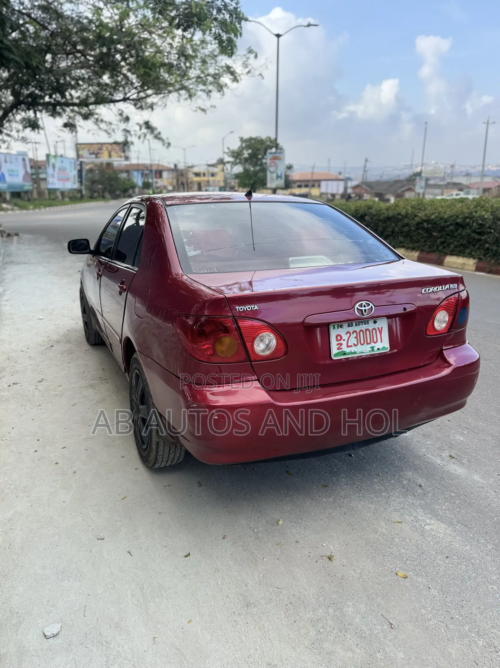 Toyota Corolla 2004 Red