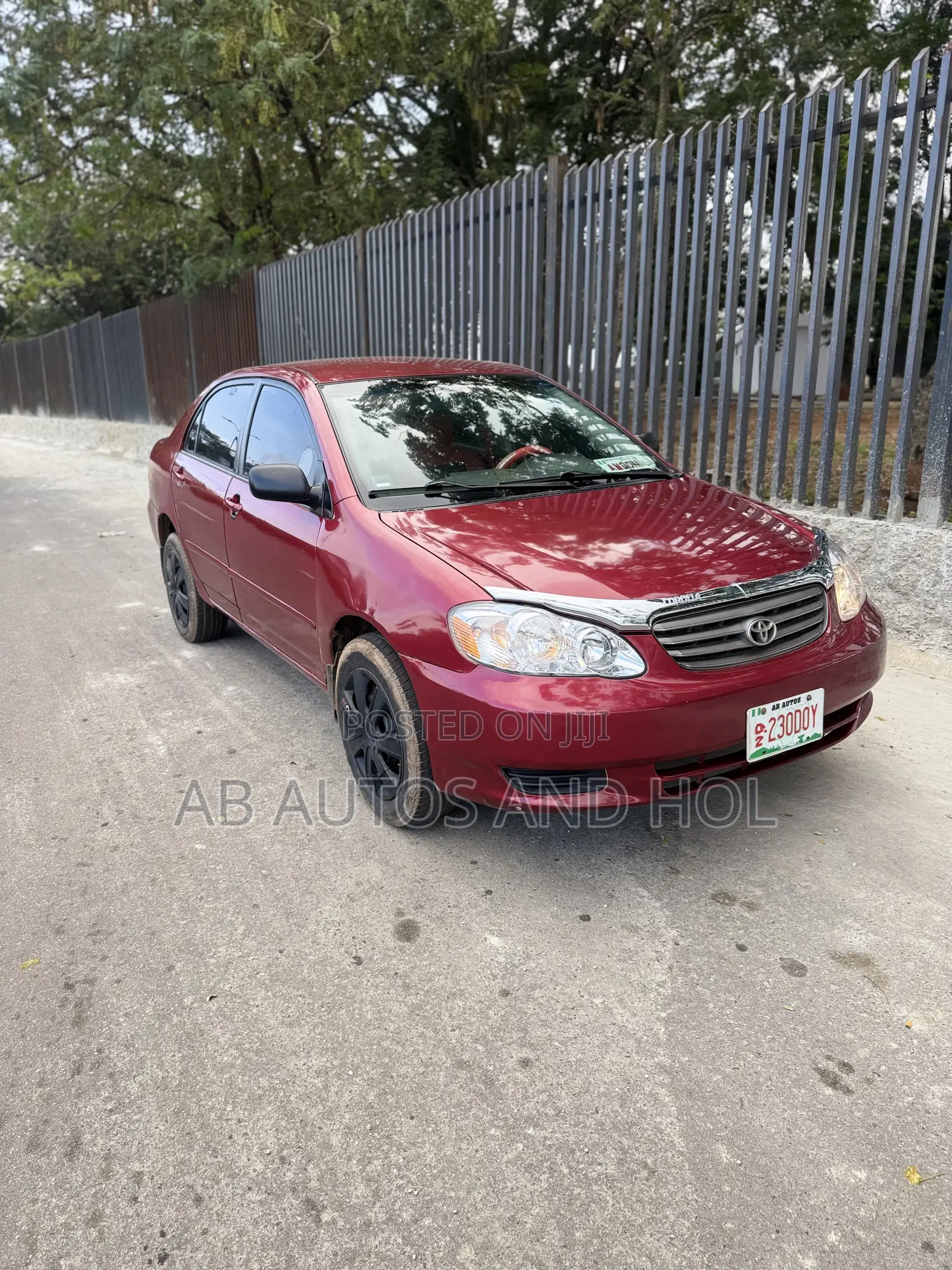 Toyota Corolla 2004 Red