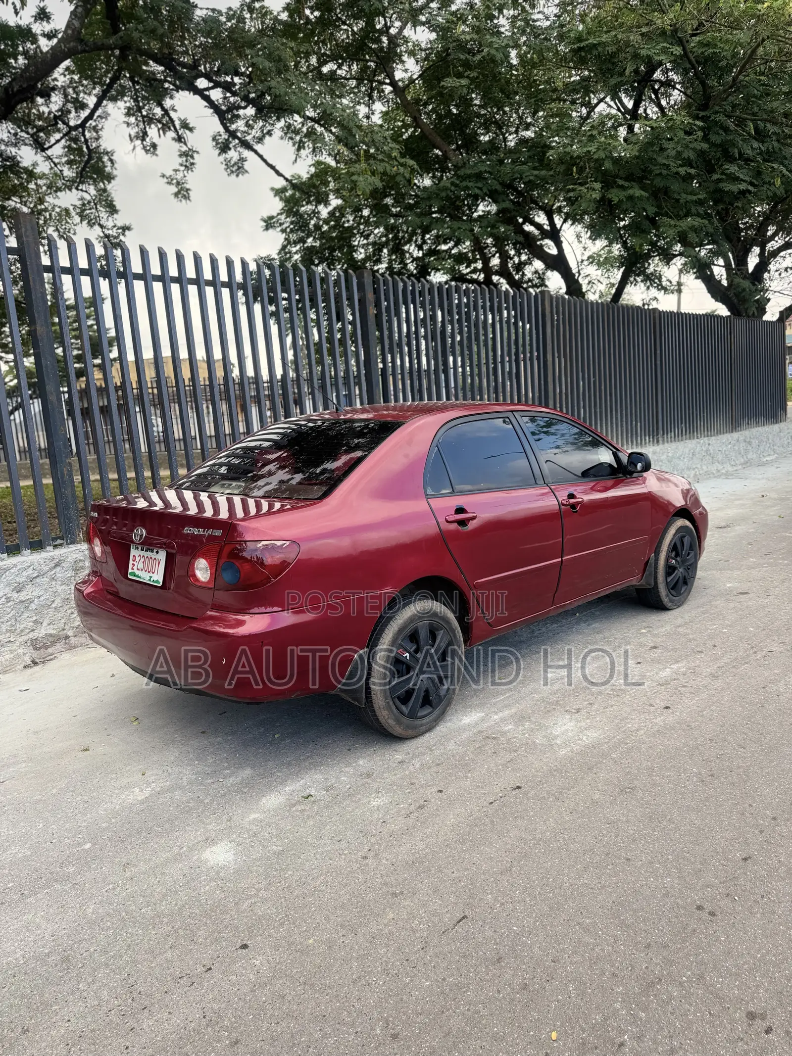 Toyota Corolla 2004 Red