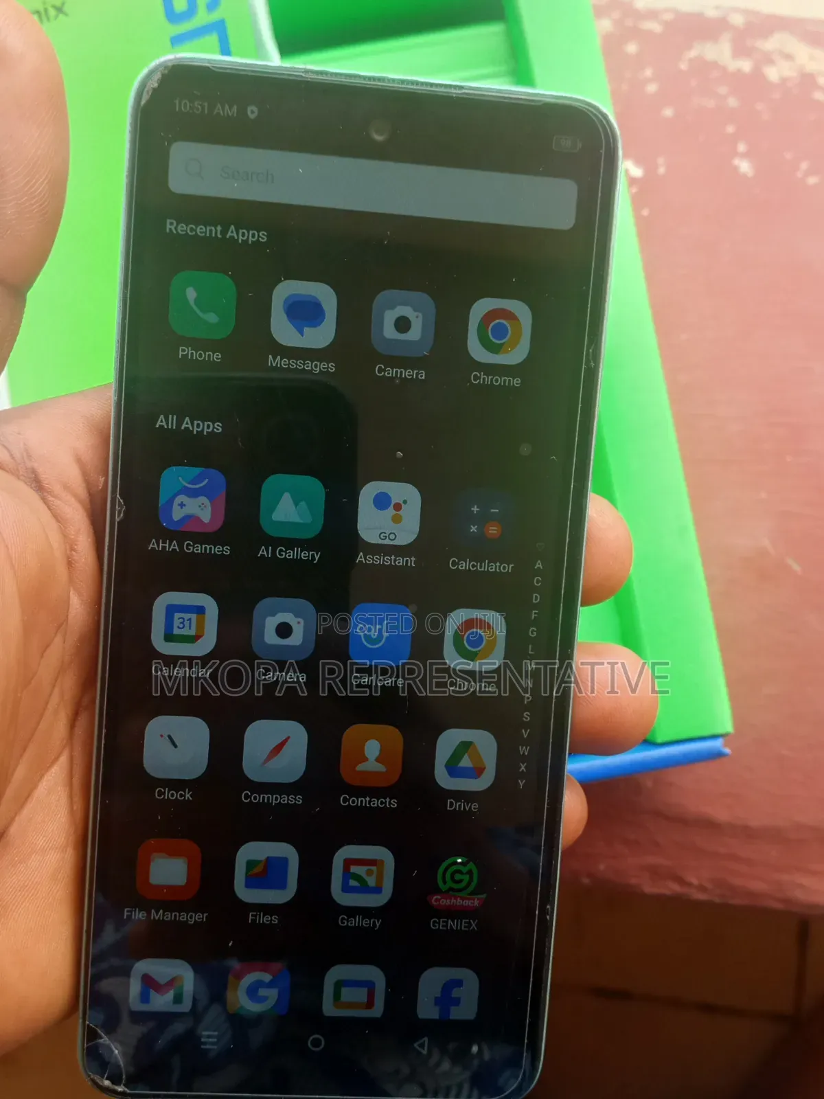 Infinix Smart 8 64 GB Gray
