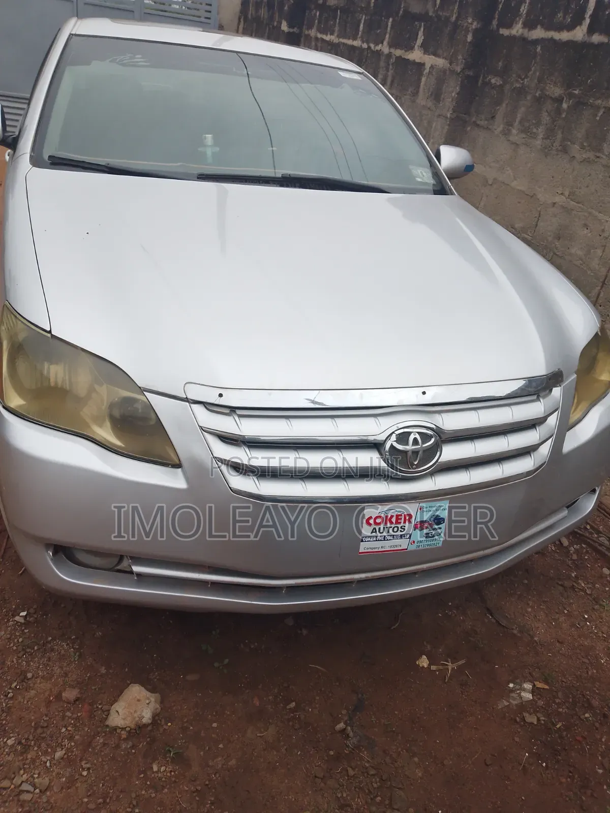 Toyota Avalon 2007 Silver