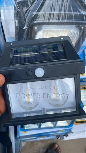 2 Bulbs Solar Wall Light