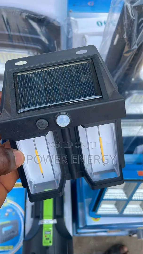 2 Bulbs Solar Wall Light