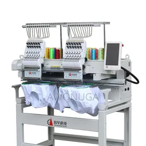 12 Needles 2head Monogram Machine