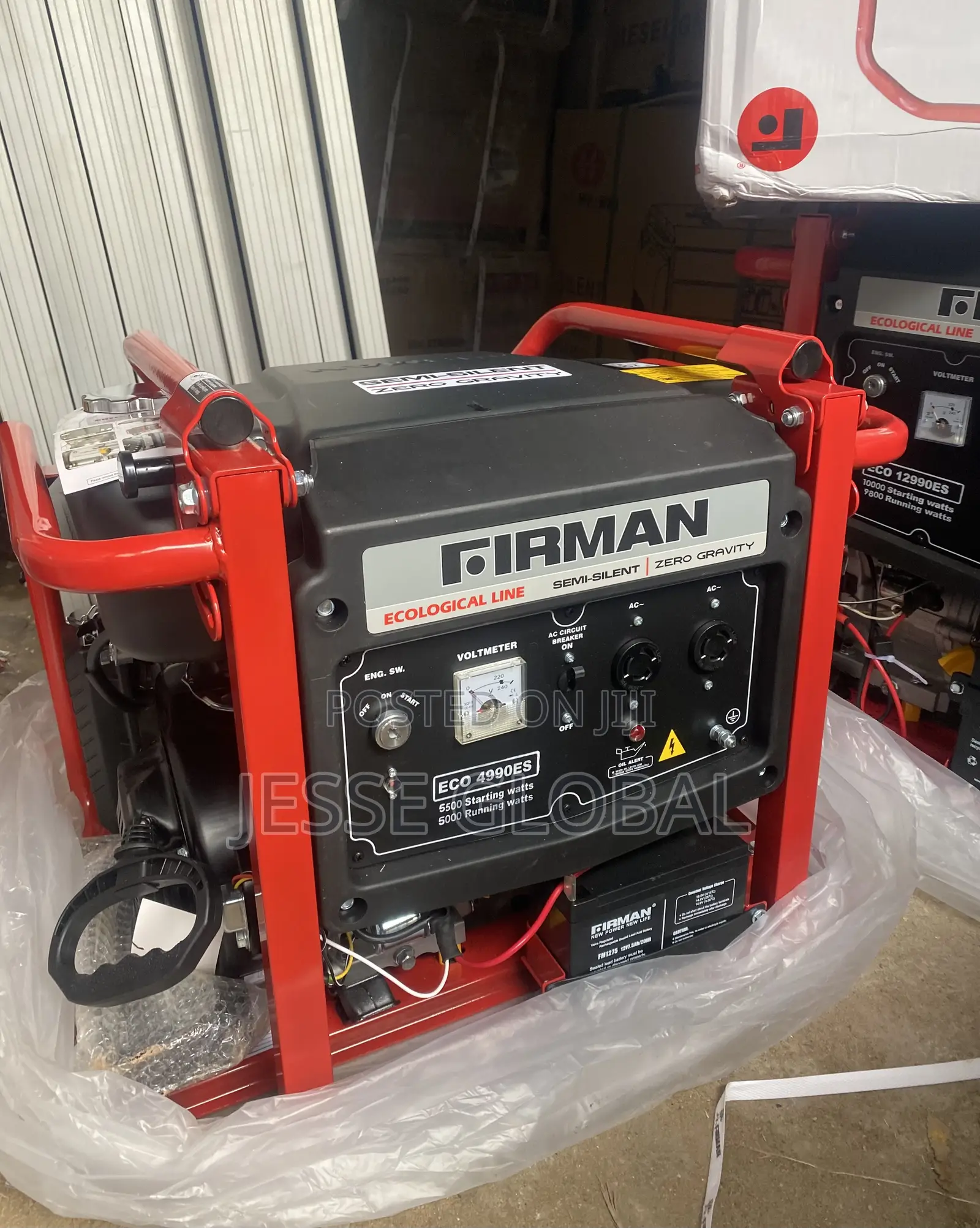 Firman Eco 4990es 5kw Running Generator